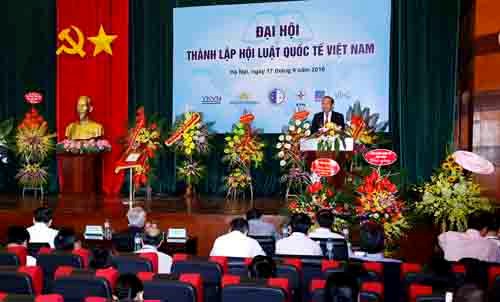 Phó Thủ tướng Trương Hòa Bình dự Đại hội thành lập Hội Luật quốc tế Việt Nam  - ảnh 2